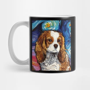 Blenheim Cavalier King Charles Spaniel Night (Portrait) Mug